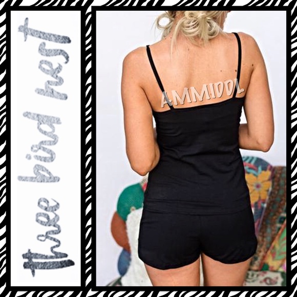 🆕SWEET DREAMER PAJAMA SET in Black - Picture 2 of 5