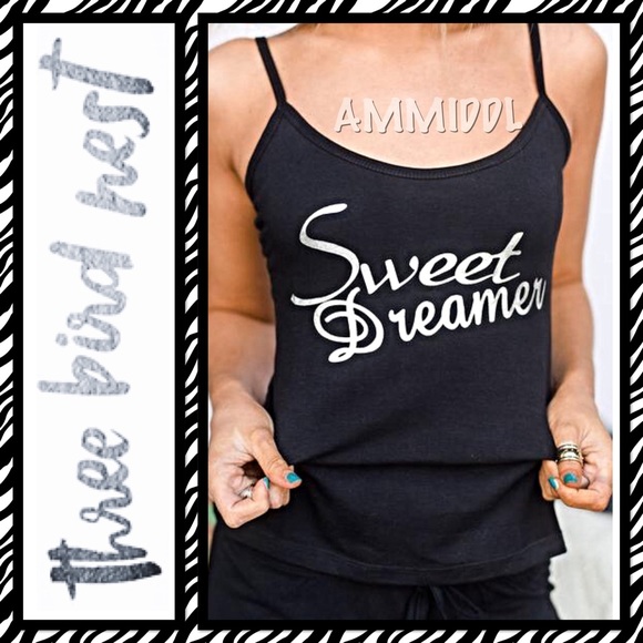 🆕SWEET DREAMER PAJAMA SET in Black - Picture 3 of 5