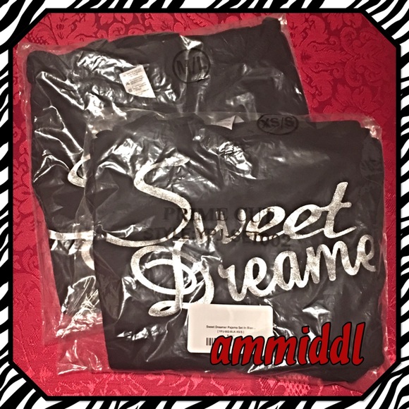 🆕SWEET DREAMER PAJAMA SET in Black - Picture 5 of 5