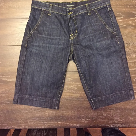 David Kahn Bermuda denim shorts