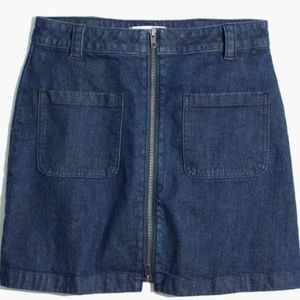 Madewell denim skirt size 26