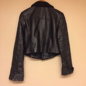 100% Soft Lamb Leather Moto Jacket