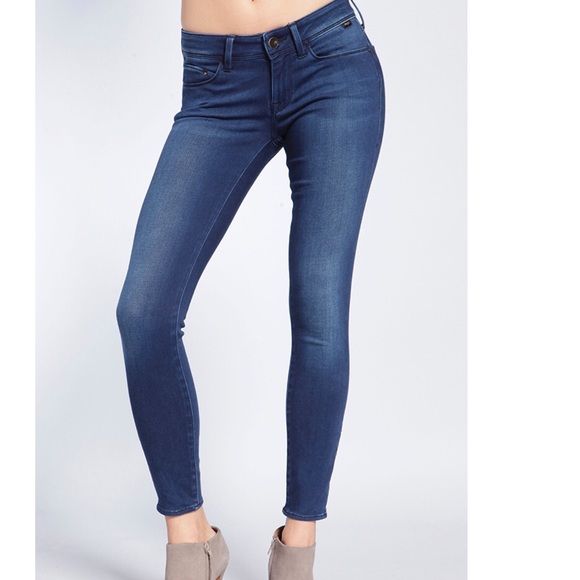 Mavi gold serenity zip skinny jean