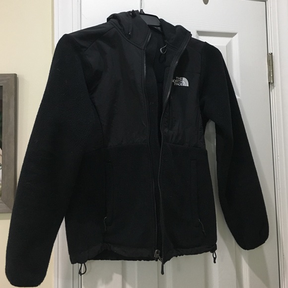 Black North Face Hooded Jacket