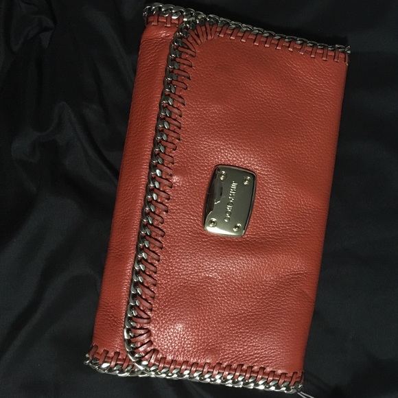 Jimmy Choo Handbags - Jimmy Choo Orange Clutch