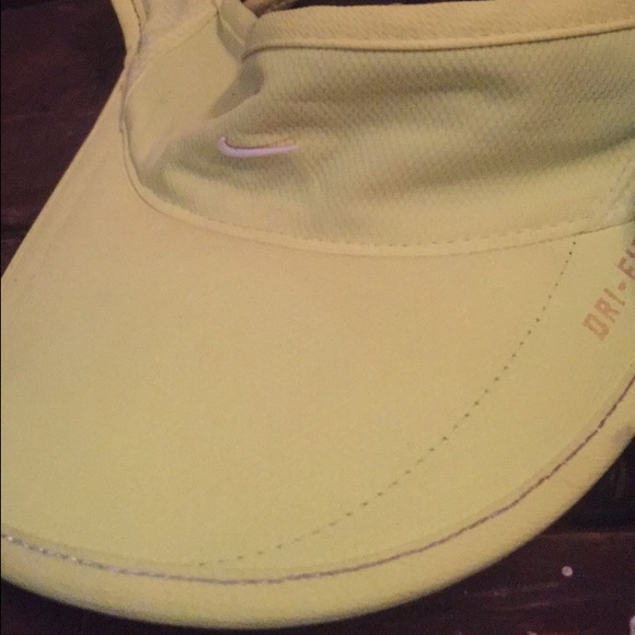 Lime Green Nike Dri Fit Visor