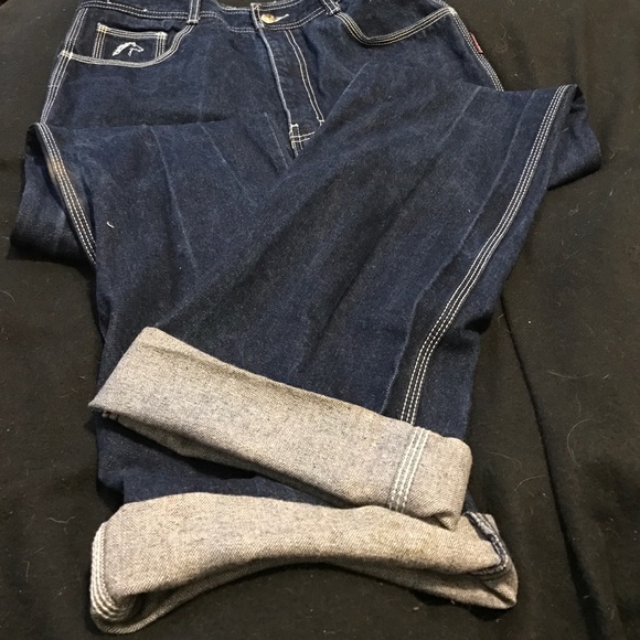 Jordache Blue Dark Wash Blue Jeans