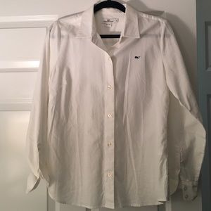Vineyard Vines white button-up shirt