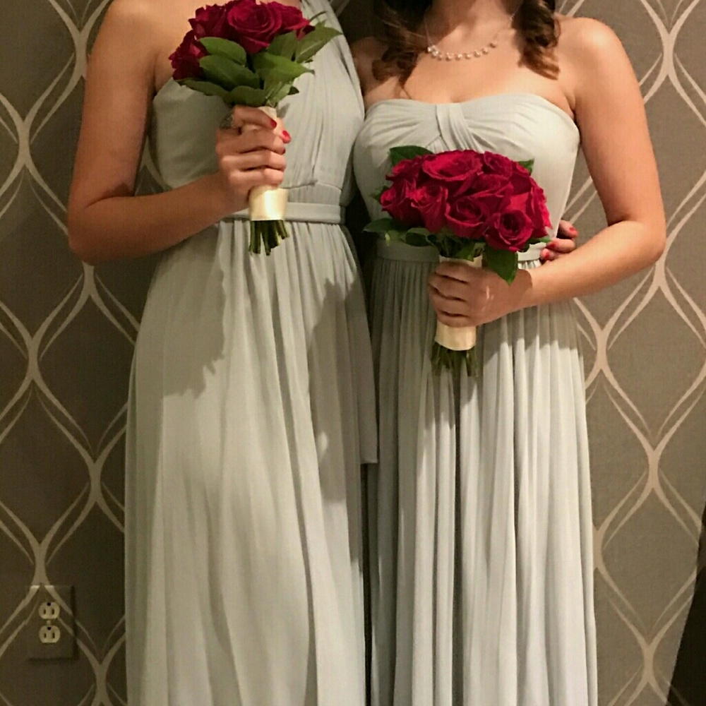 David's Bridal Versa/one dress/endless style.