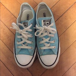 light blue converse