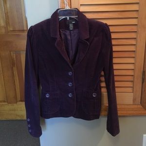 H&M purple blazer.