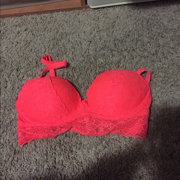 Pink bra