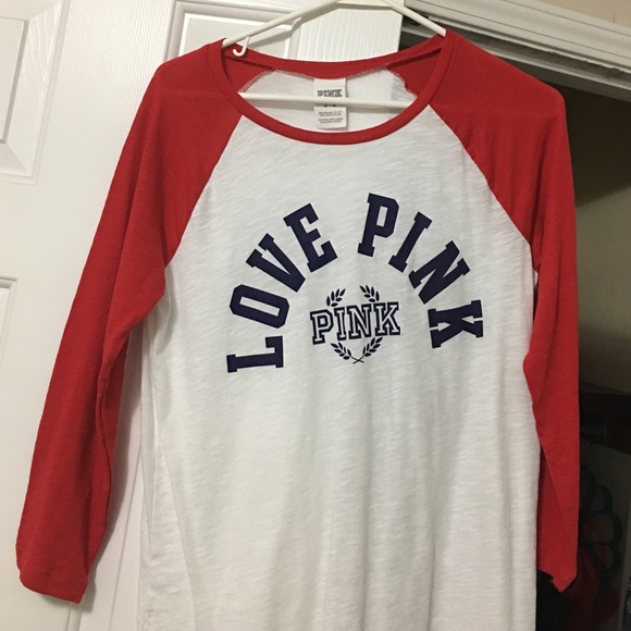 VS PINK Baseball Tee