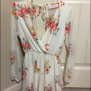 Boutique Floral Romper