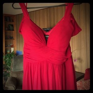 Lulus Wine Red Maxi Dress. Worn once. Size xxs