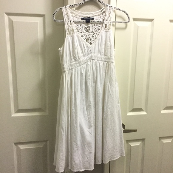 white dress