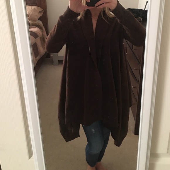 $100⤵️final price 👊💥 RL open high-low cardigan - Picture 2 of 4