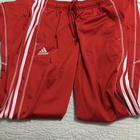 Adidas Red Sweatpants