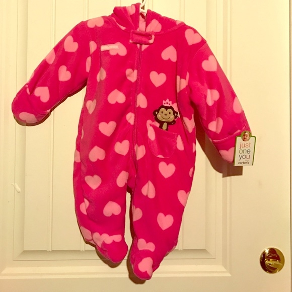 Carters JOY monkey princess outfit 6 months NWT