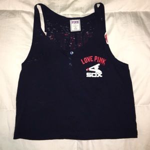 PINK VS white sox shirt