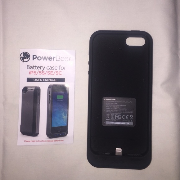 iPhone 5/5s/SE  battery case. Brand new condition.