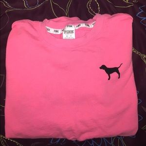 PINK CREW NECK