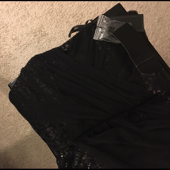 🔥NWT Bcbg maxazria Vienna sequin mesh dress - Picture 4 of 5