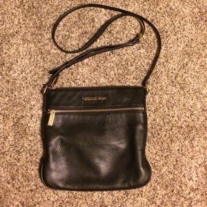 KORS by Michael Kors black and gold cross body
