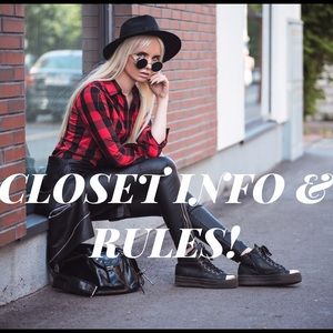 Closet Info & RULES!
