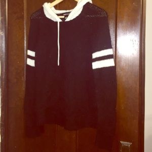 Wet Seal Sweater with Hood