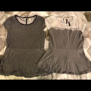 ⬇️💥Two!! Kenzie Peplum Tops