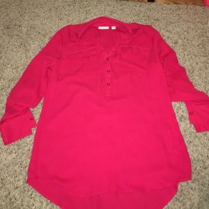 Red blouse