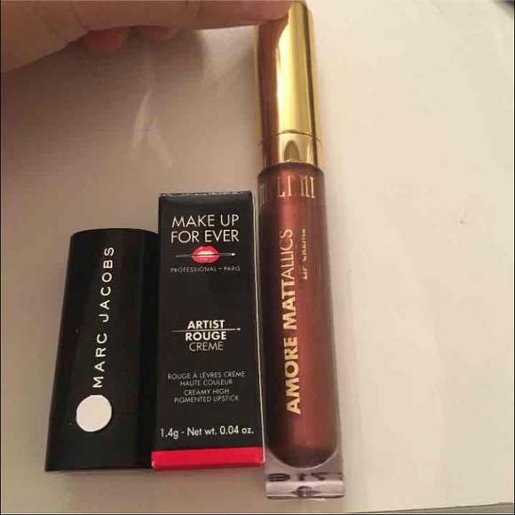 MAKEUP FOREVER, MARC JACOBS, MILANI LIP - Picture 1 of 4