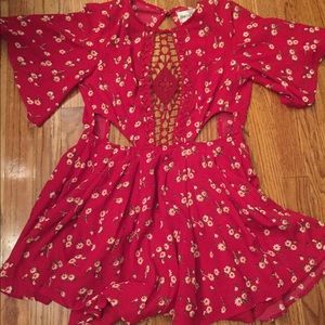 ASOS Pants - ASOS XS Kiss The Sky Romper In Disty Flower Print ASOS Pants - ASOS XS Kiss The Sky Romper In Disty Flower Print