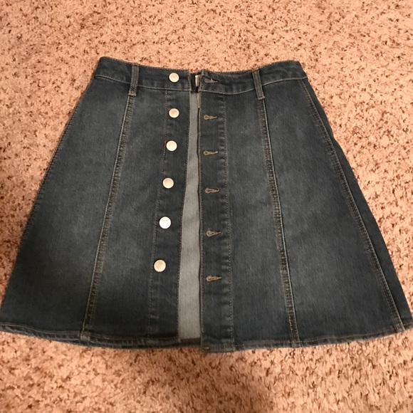Never before worn! Button up skirt