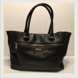 Cole Haan Black Leather Tote