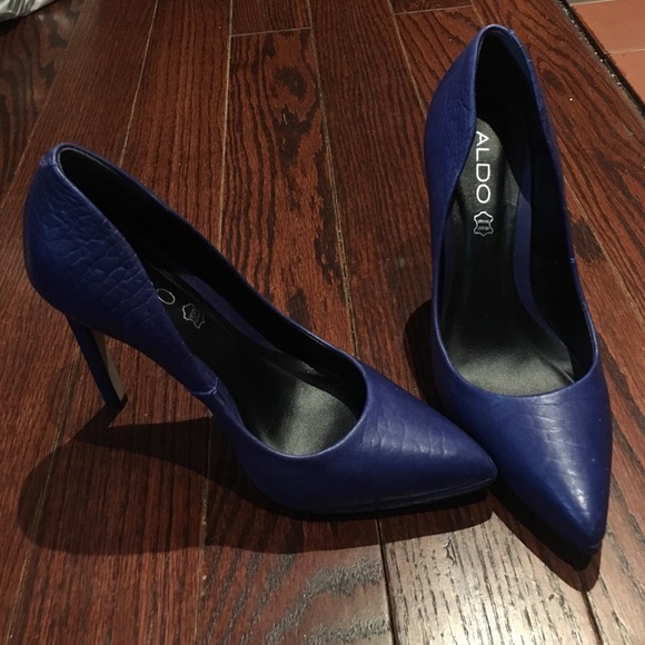 Aldo Royal Blue Pumps