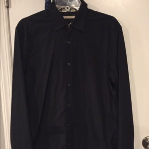 Men's Burberry Dress Shirt Size L