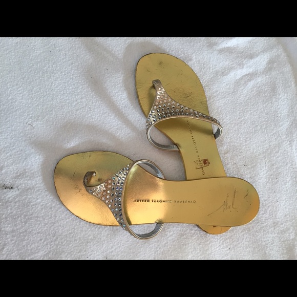 Giuseppe zanotti size 6/6.5 sandals - Picture 2 of 3