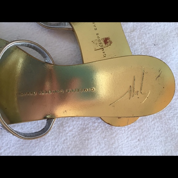 Giuseppe zanotti size 6/6.5 sandals - Picture 3 of 3