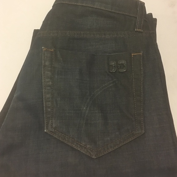 Joe's jeans dark ink color straight cut 30w/33L
