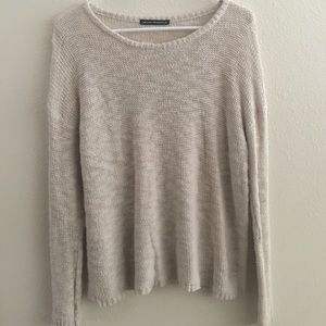 Brandy Melville Cream Sweater