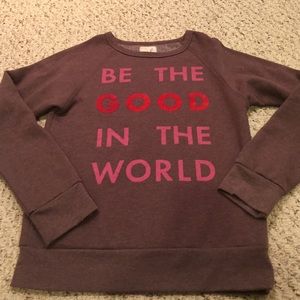 "Be the Good in the World" Peek sweatshirt