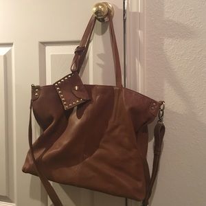 Lucky brand brown tote bag.