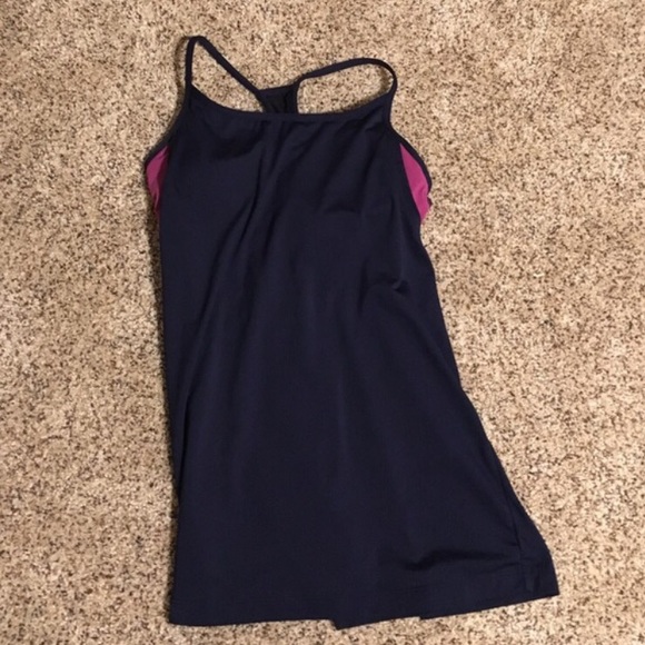 Fabletics purple navy tank top size XS - Picture 3 of 4