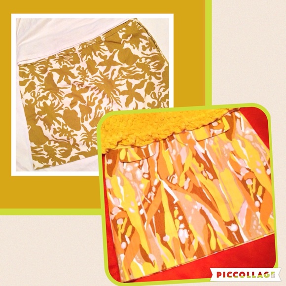 2 J Crew Mini Skirts Retro Mod Sea Life 4
