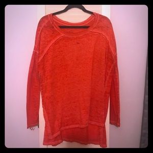 Oversized, warm and cozy free people sweater