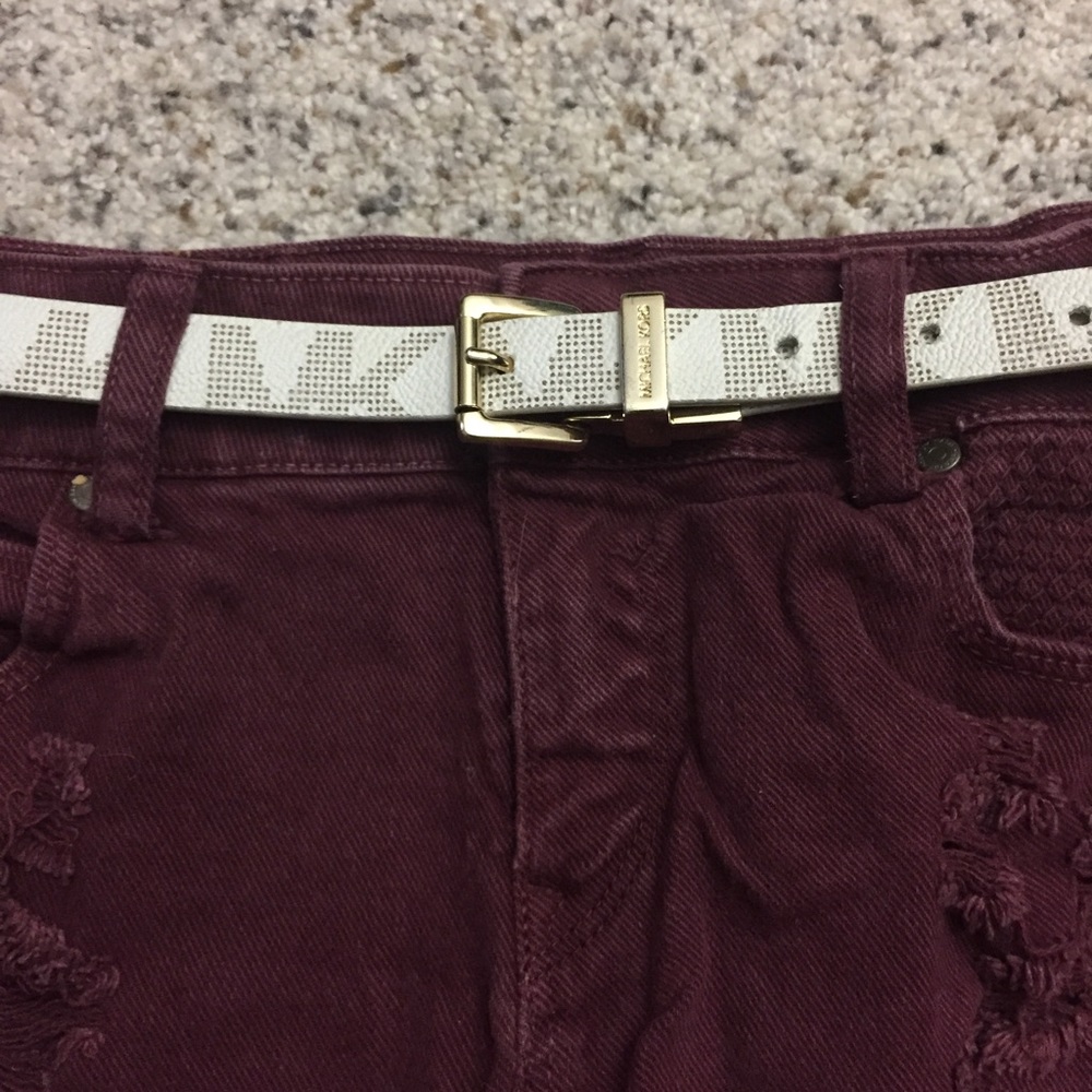 Michael Kors Logo Belt