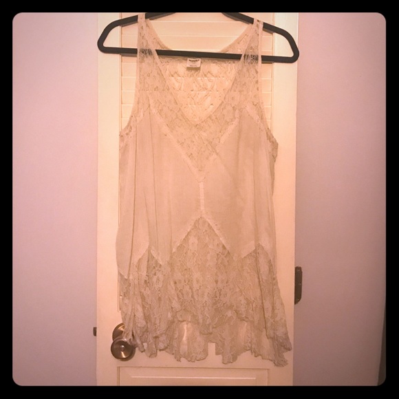 Lace tank