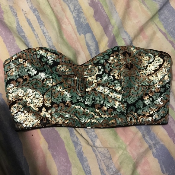 Forever 21 sequence Tube Top